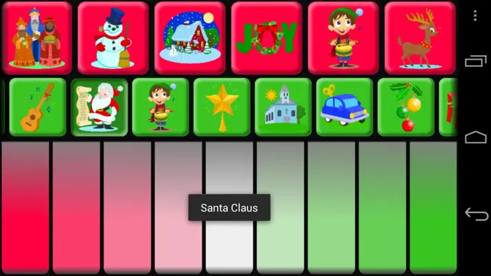 Kids Christmas Piano Free android App screenshot 7