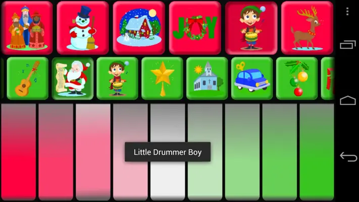 Kids Christmas Piano Free android App screenshot 8